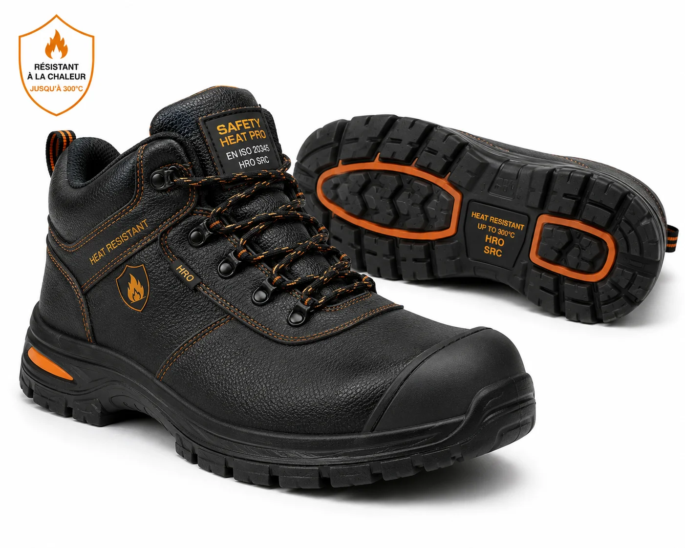 Chaussures résistantes à la chaleur